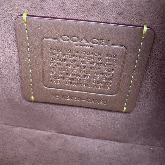 Coach Brook Flap Chain Bag - BAG ONLY - Picture 8 of 10
